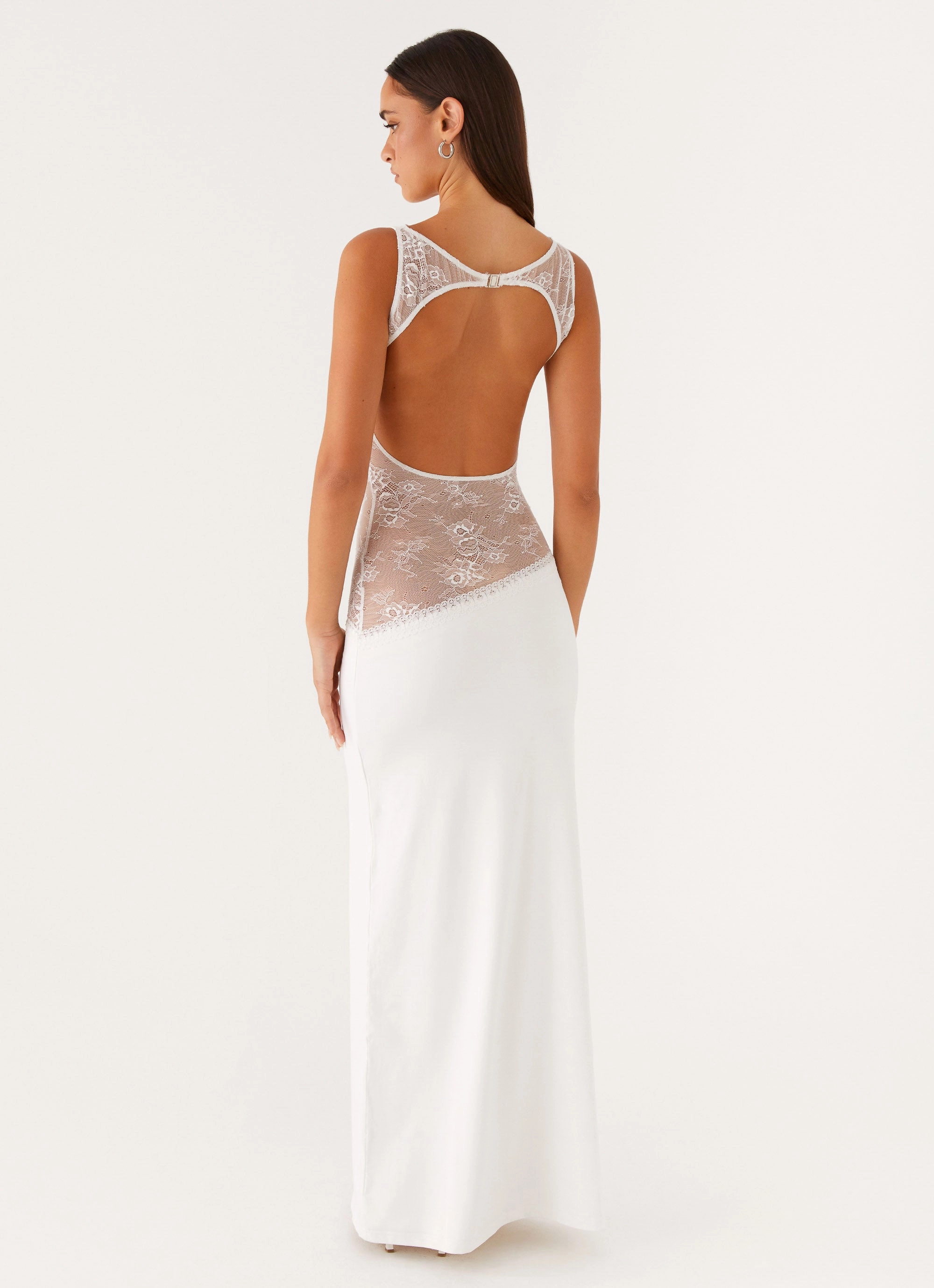 petite size Lucinda Maxi Dress - White