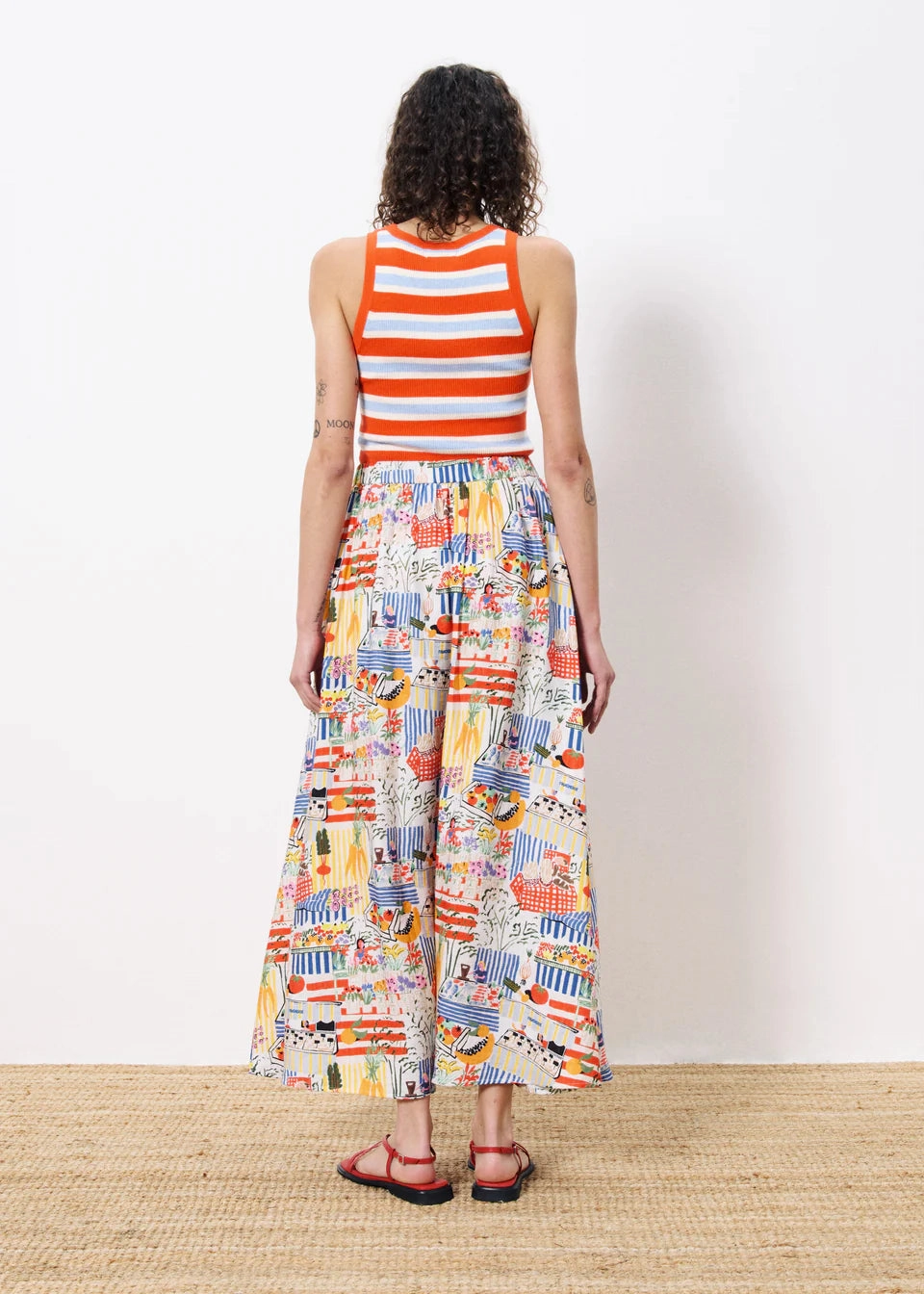 Casual Comfort Dynamic Motion FRNCH Liliane Skirt