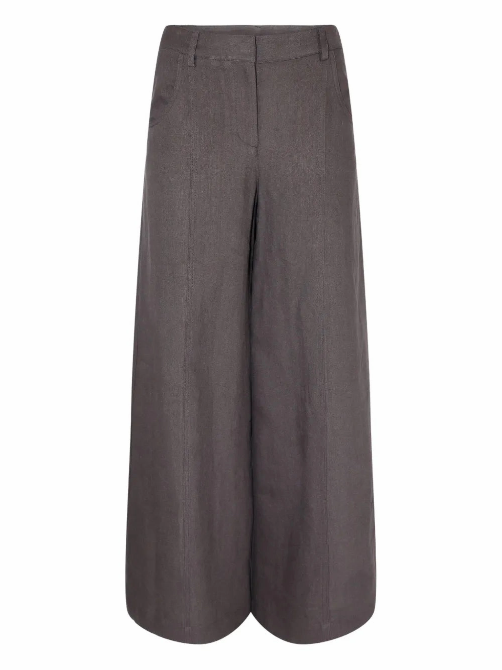 Dee's Trouser in Dark Chocolate Wrinkle Resistant Finish
