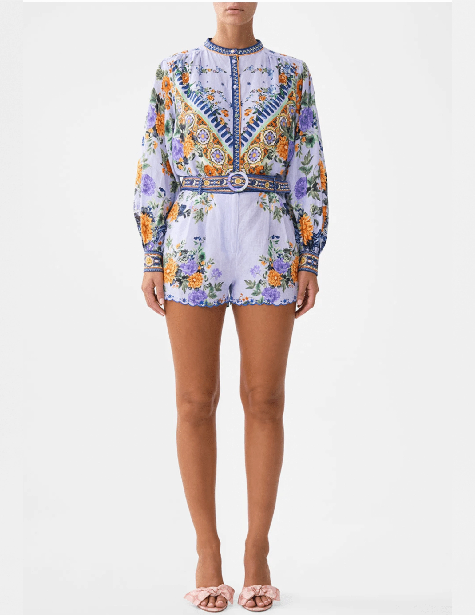 HighRiseWaist Camilla Tuck Front Short