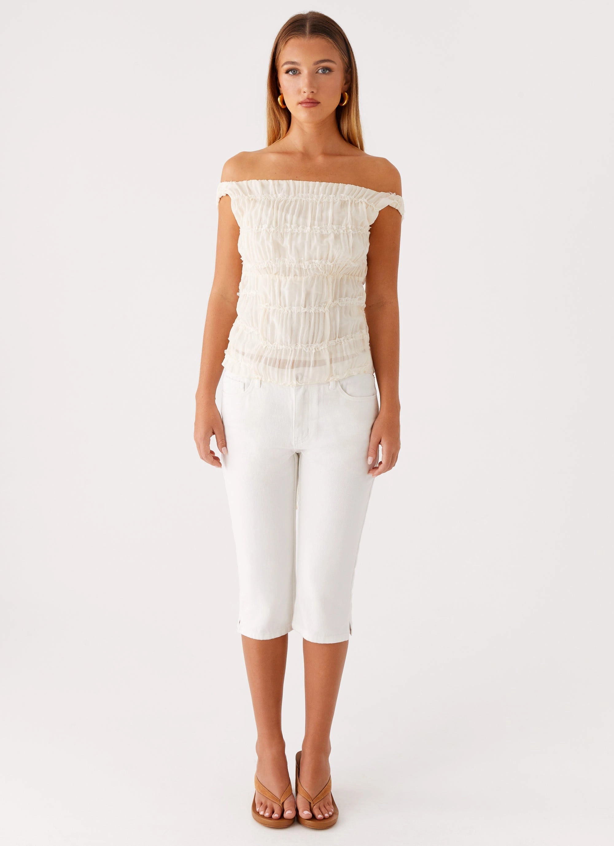 Everyday Style Nebula Top - Ivory