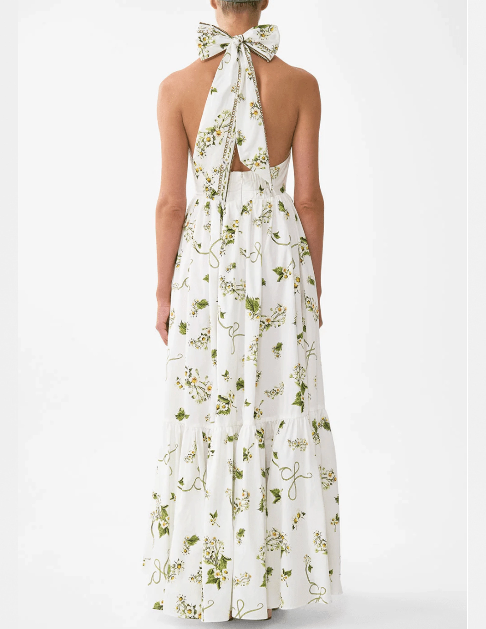 Camilla Ruffle Hem Halter Dress ExtendedSizeRange Seasonal Wear