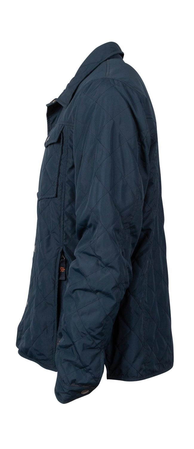 STS Ranchwear Mens Cassidy Steel Blue 100% Polyester Softshell Jacket Winter Outerwear