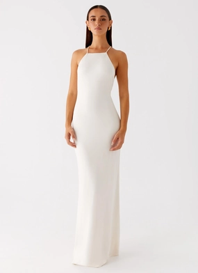 Raffa Pearl Maxi Dress - Ivory Relaxed fit wear