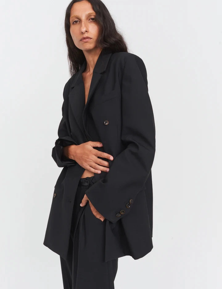 3-In-1 Set Noah Blazer in Black