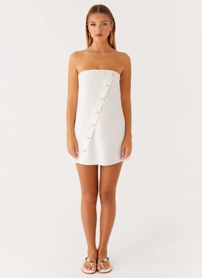 Dance Night Hazel Mini Dress - White