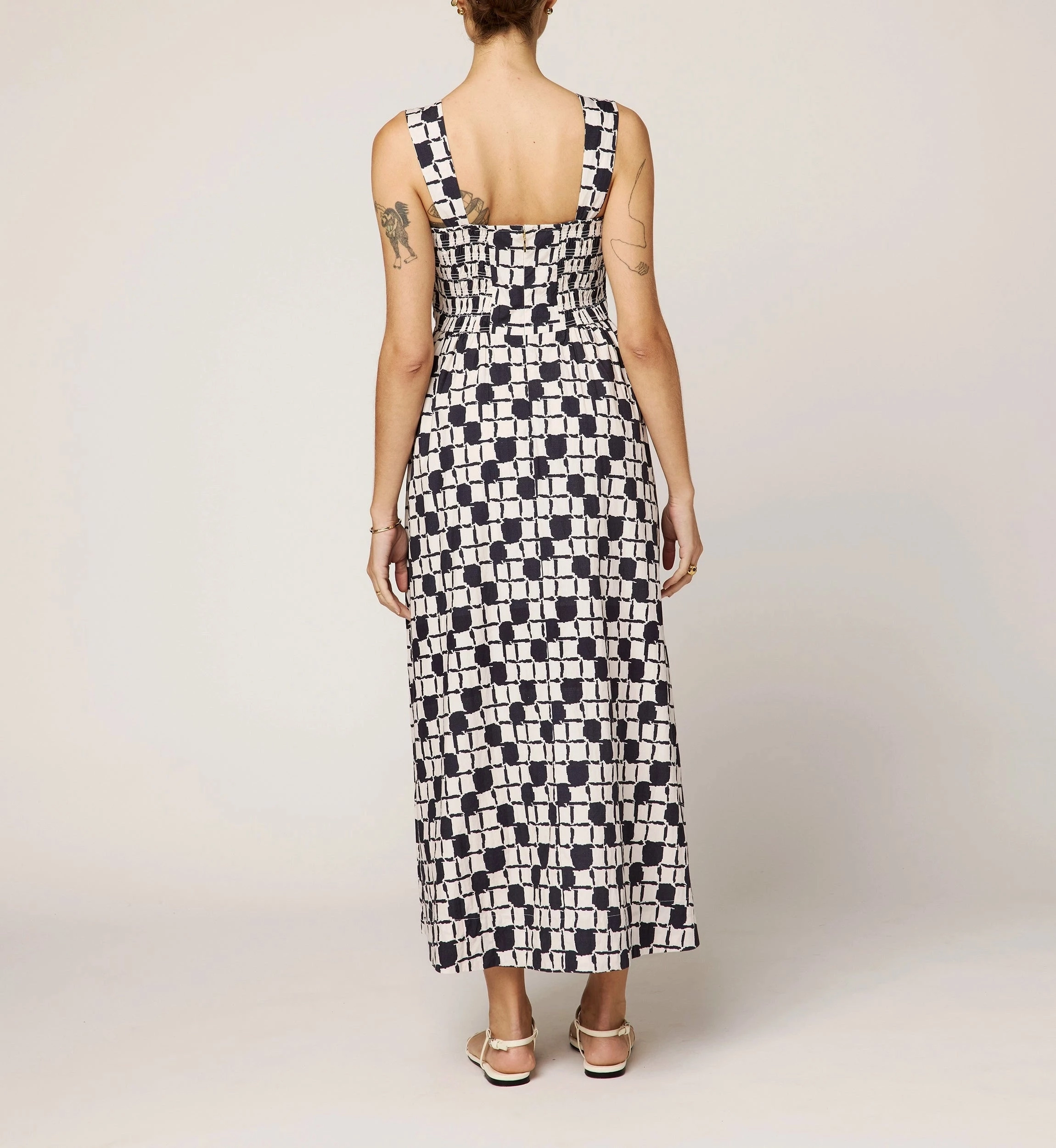 Flowing Layers Flattering Wearable Annette Ankle Dress | San Marino