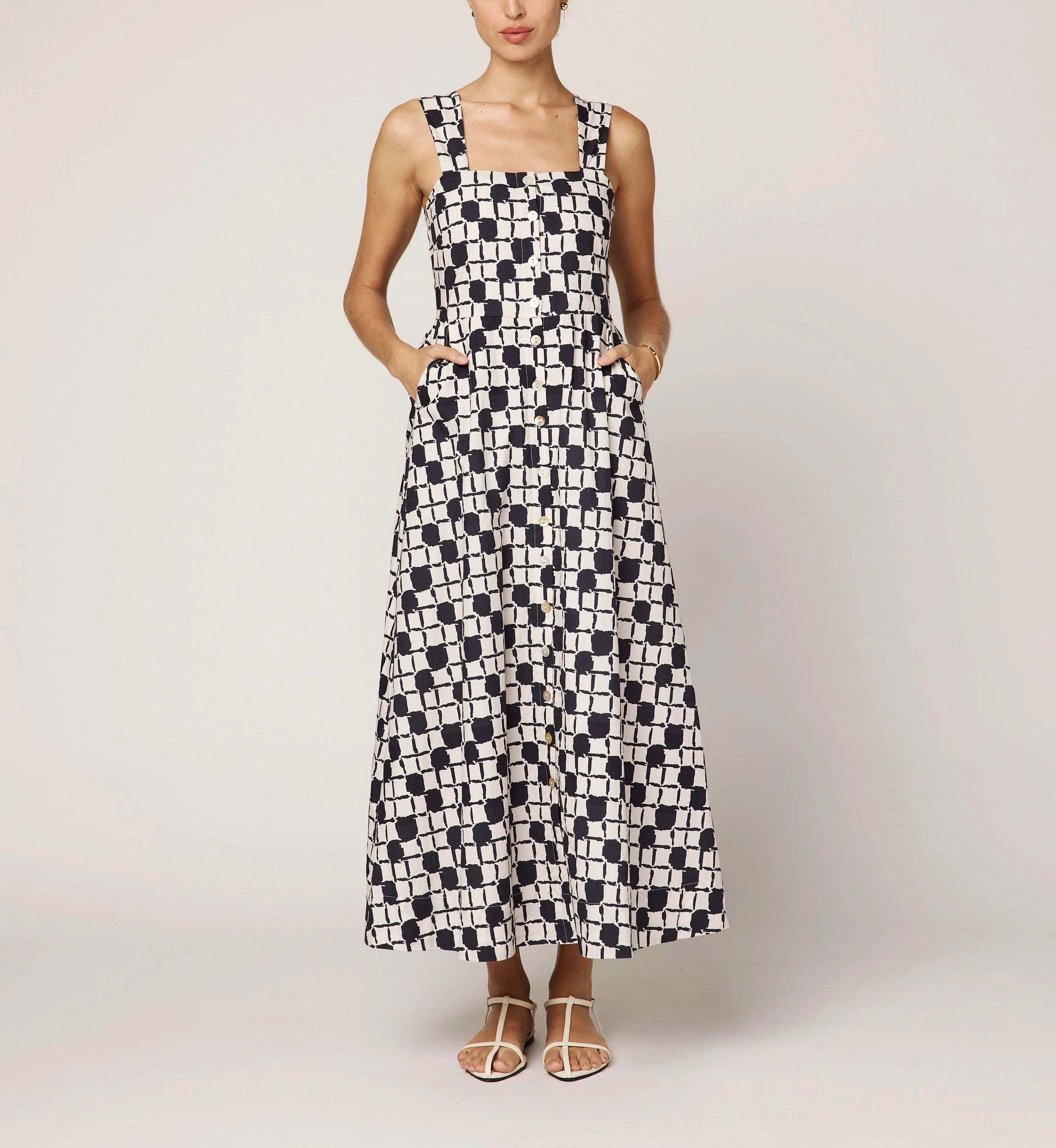 Annette Ankle Dress | San Marino Minimal Curve