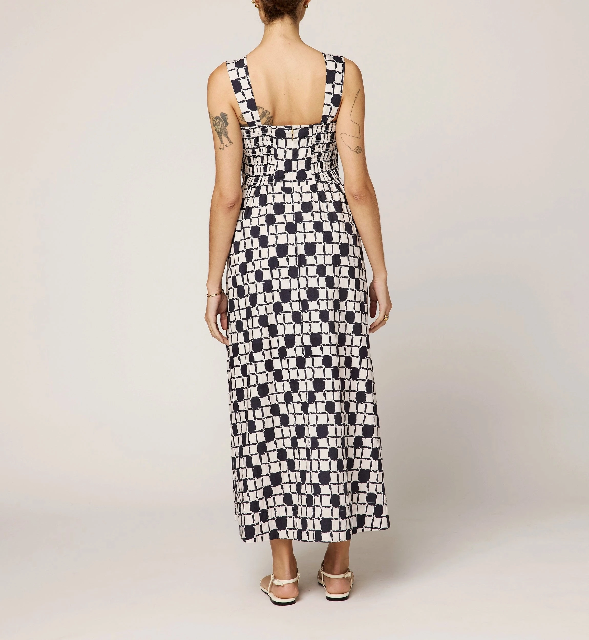 Annette Ankle Dress | San Marino ClassicCrewNeck