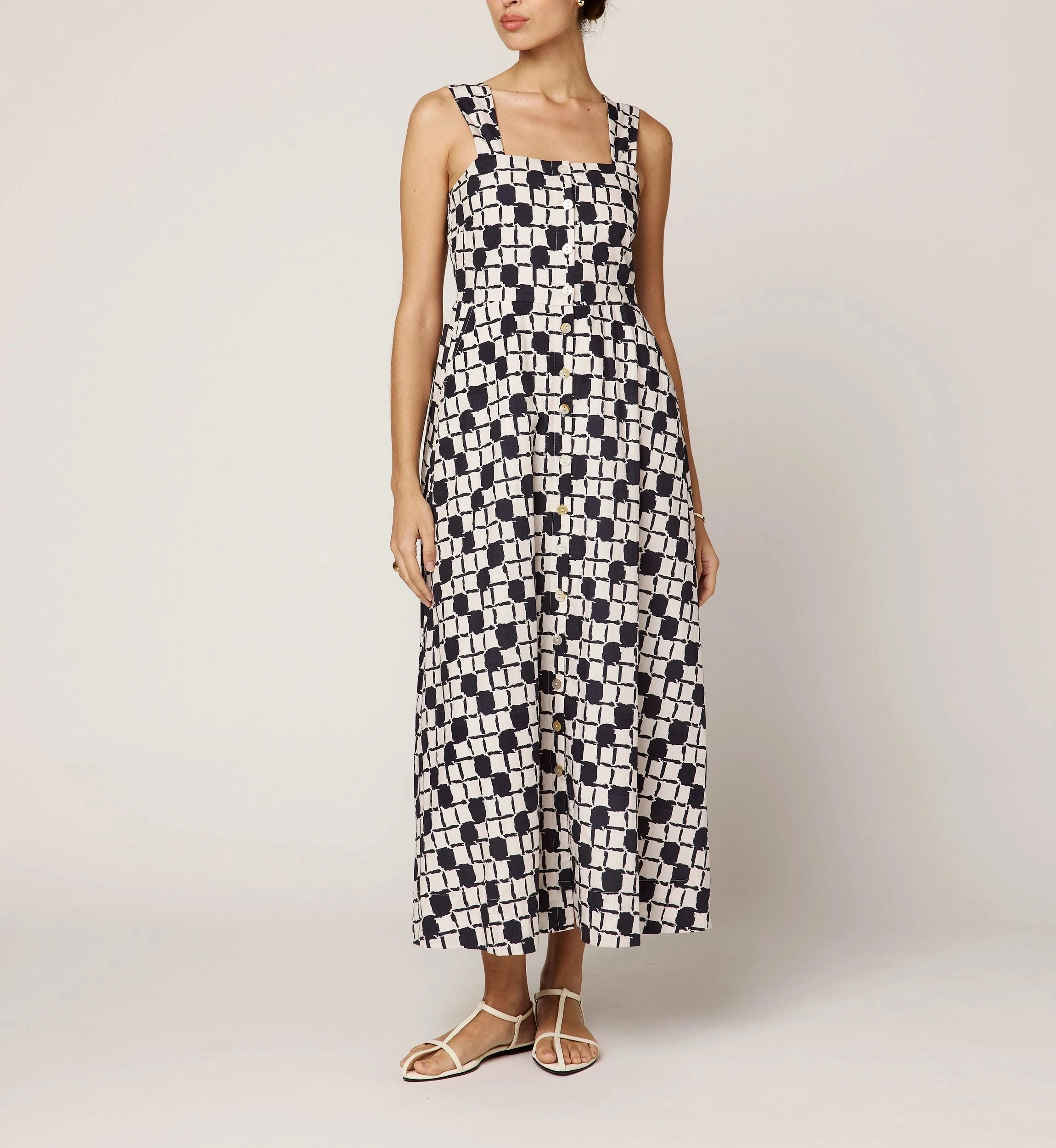 Clean Stitch Annette Ankle Dress | San Marino