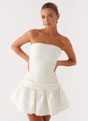 Dress for brunch Ray Of Light Mini Dress - White