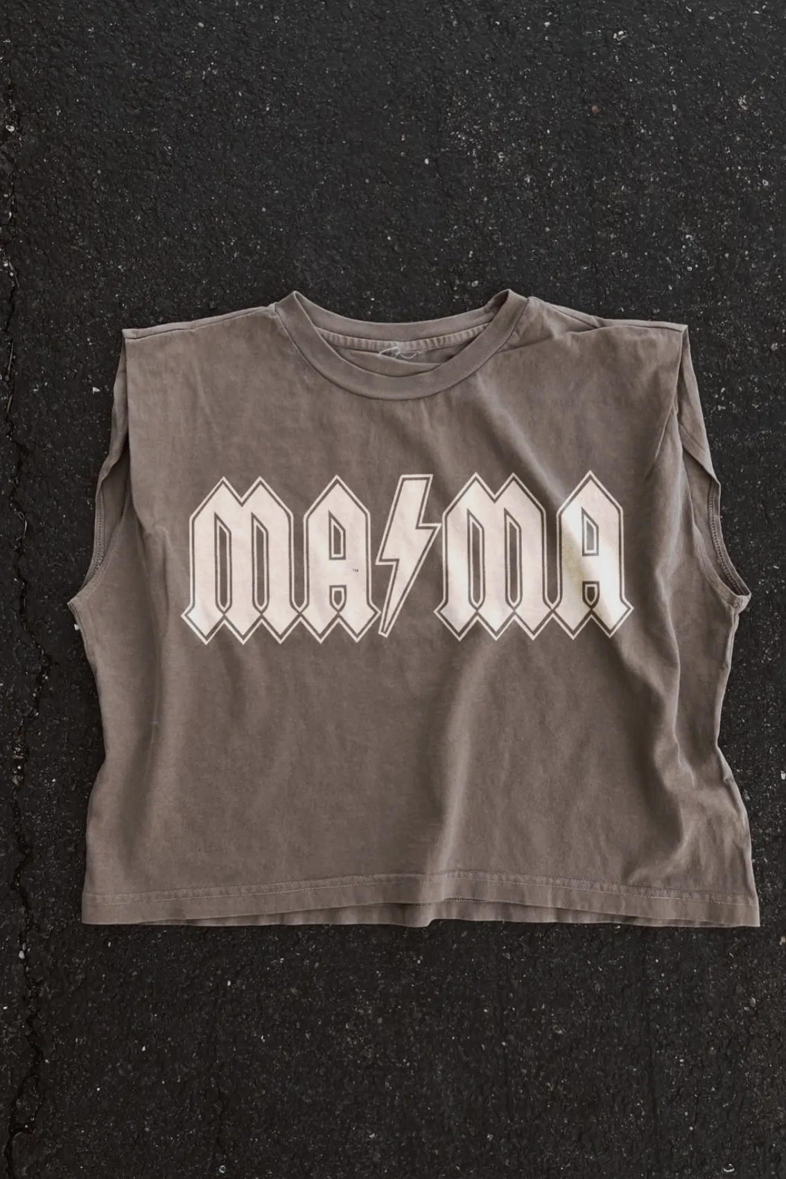 MA??MA Muscle Tank Relaxed Blouse