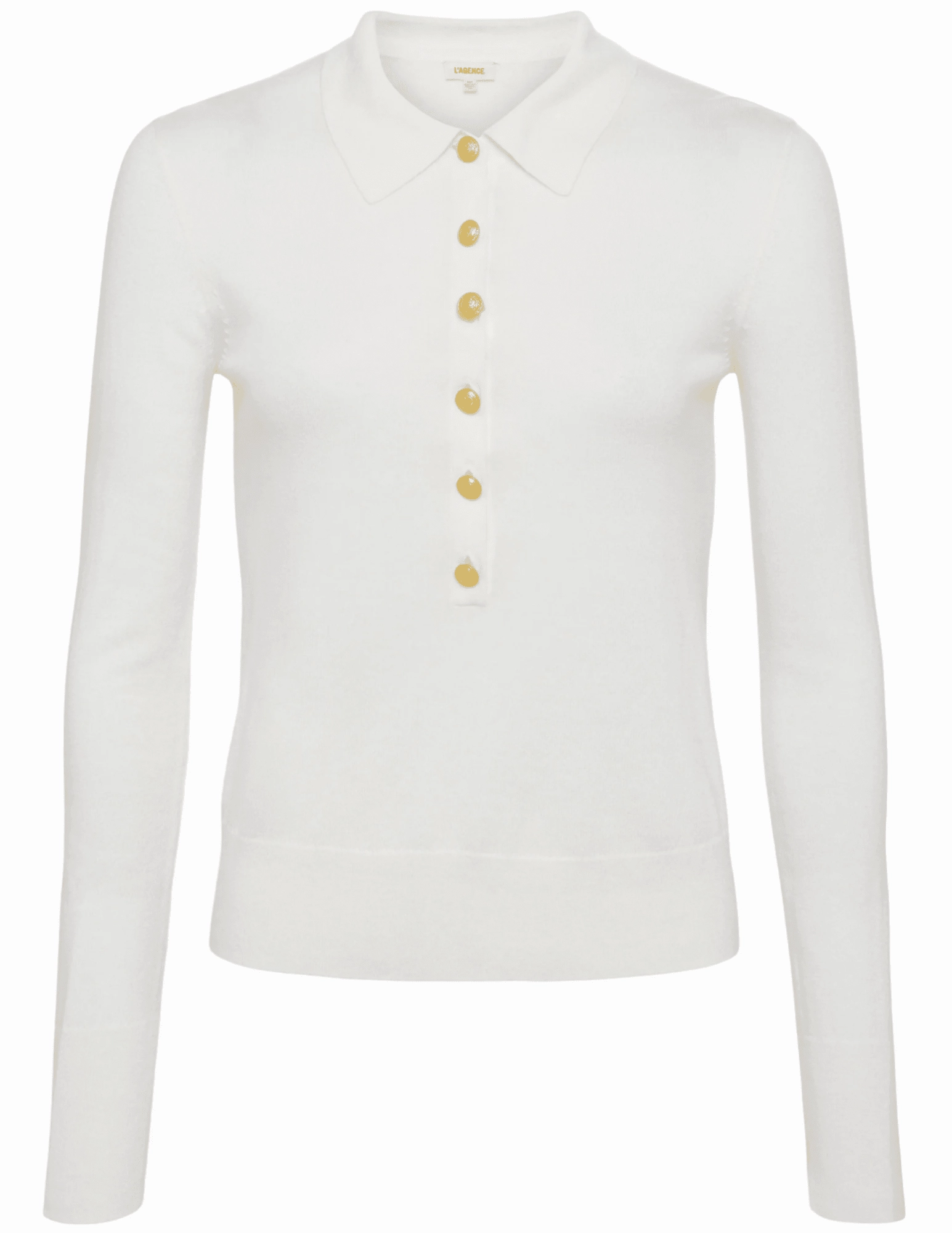 LowMaintenanceFabric MultiFunctional Pocket Placement L'Agence Sterling Collared Sweater