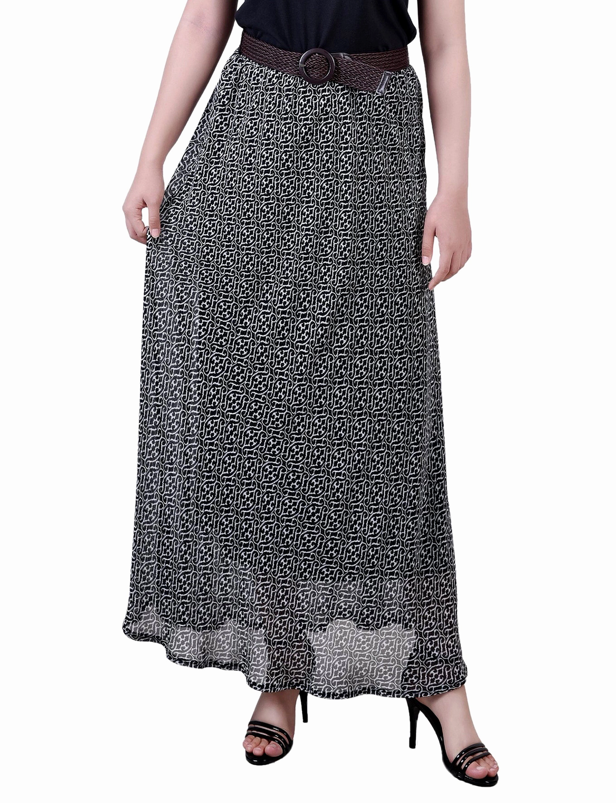 Heritage Inspired Petite Chiffon Maxi Skirt