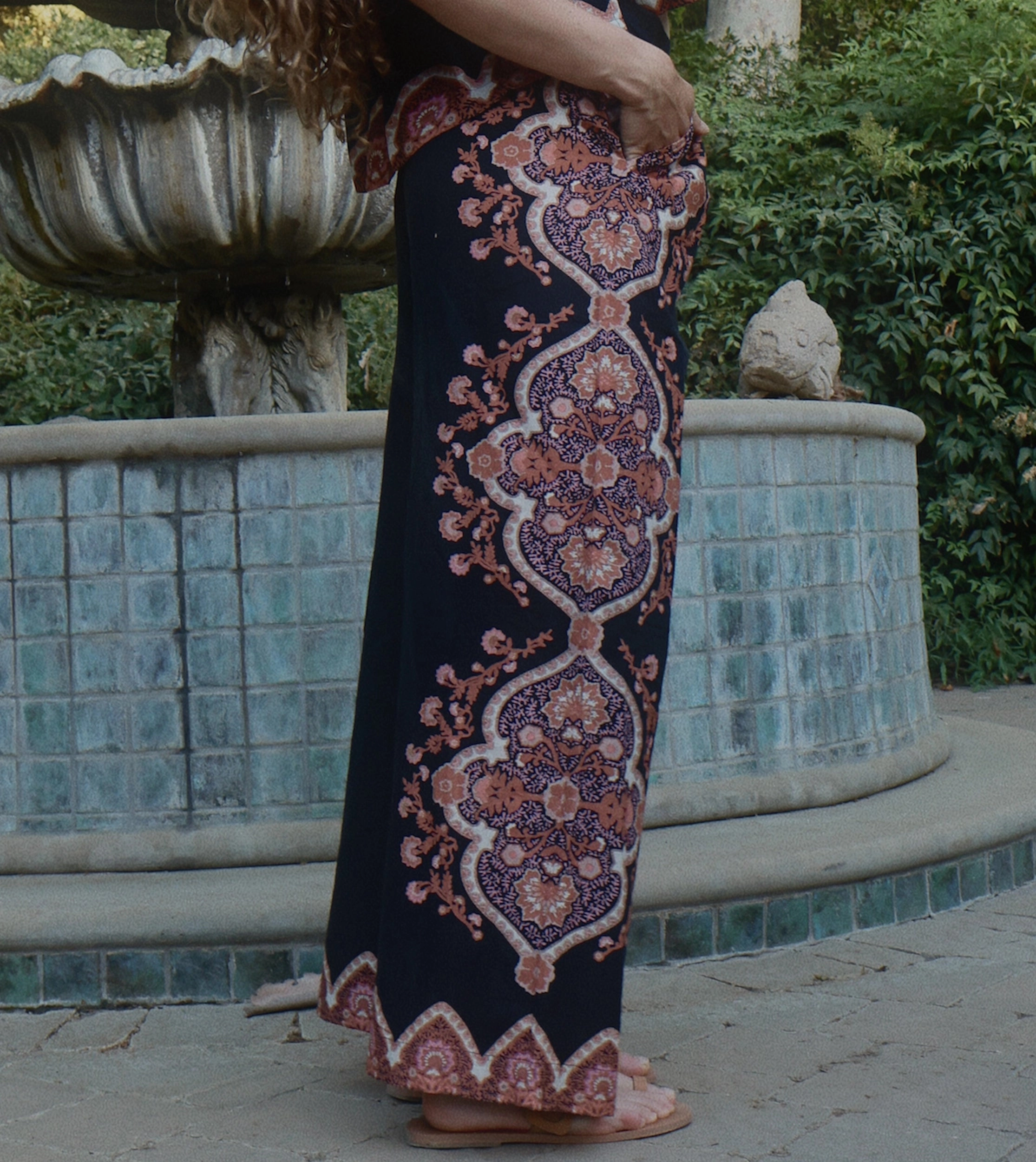 Midweight Texture Martin Pant | Dark Lagos