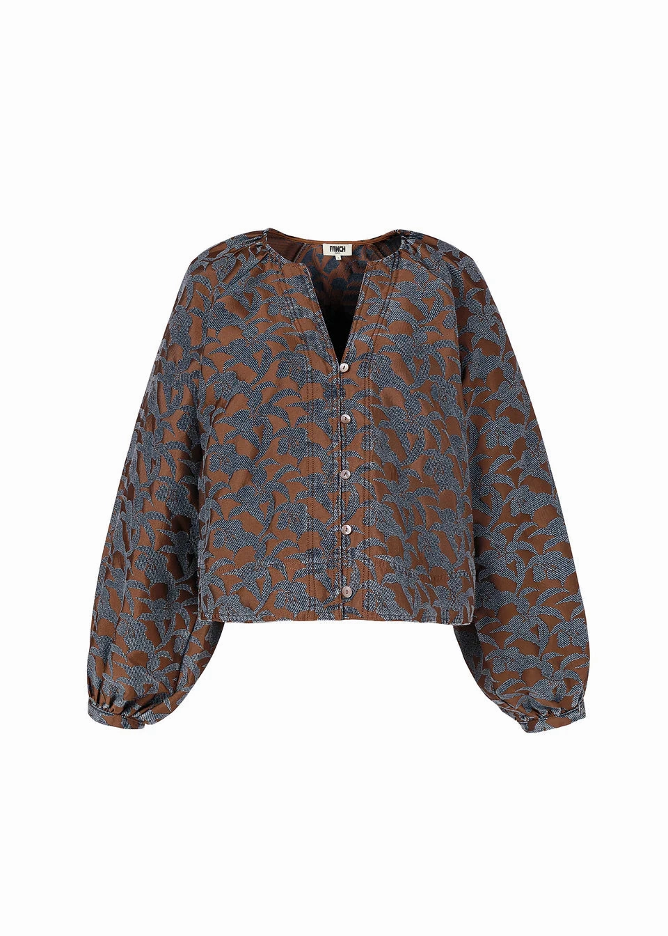 FRNCH Boldo Blouse MultiPanel Design