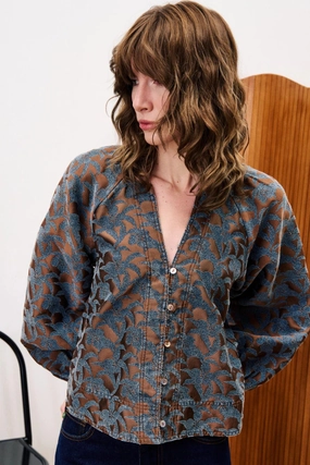 UltraLightweight ErgonomicSleeves FRNCH Boldo Blouse