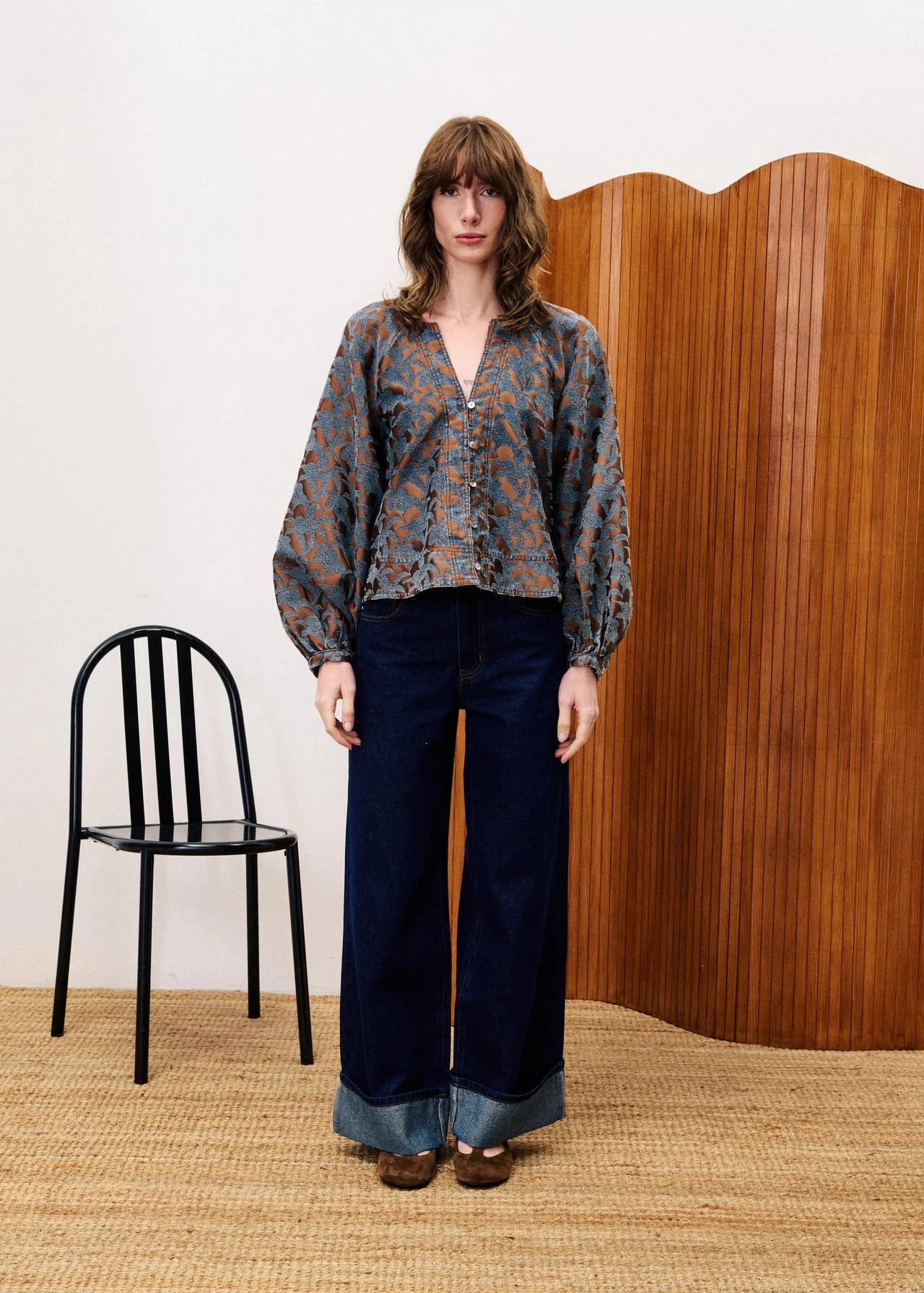 FRNCH Boldo Blouse UV Protective Coating