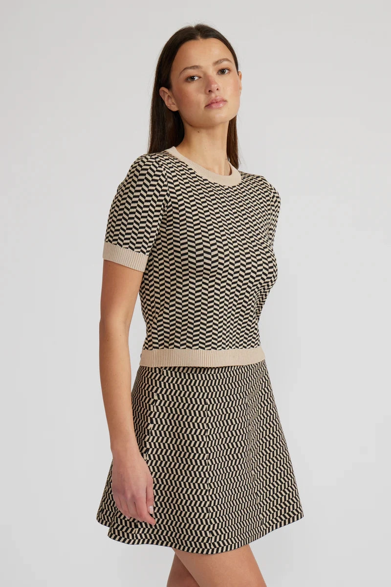 Ventilated Panels Warren Knit Top