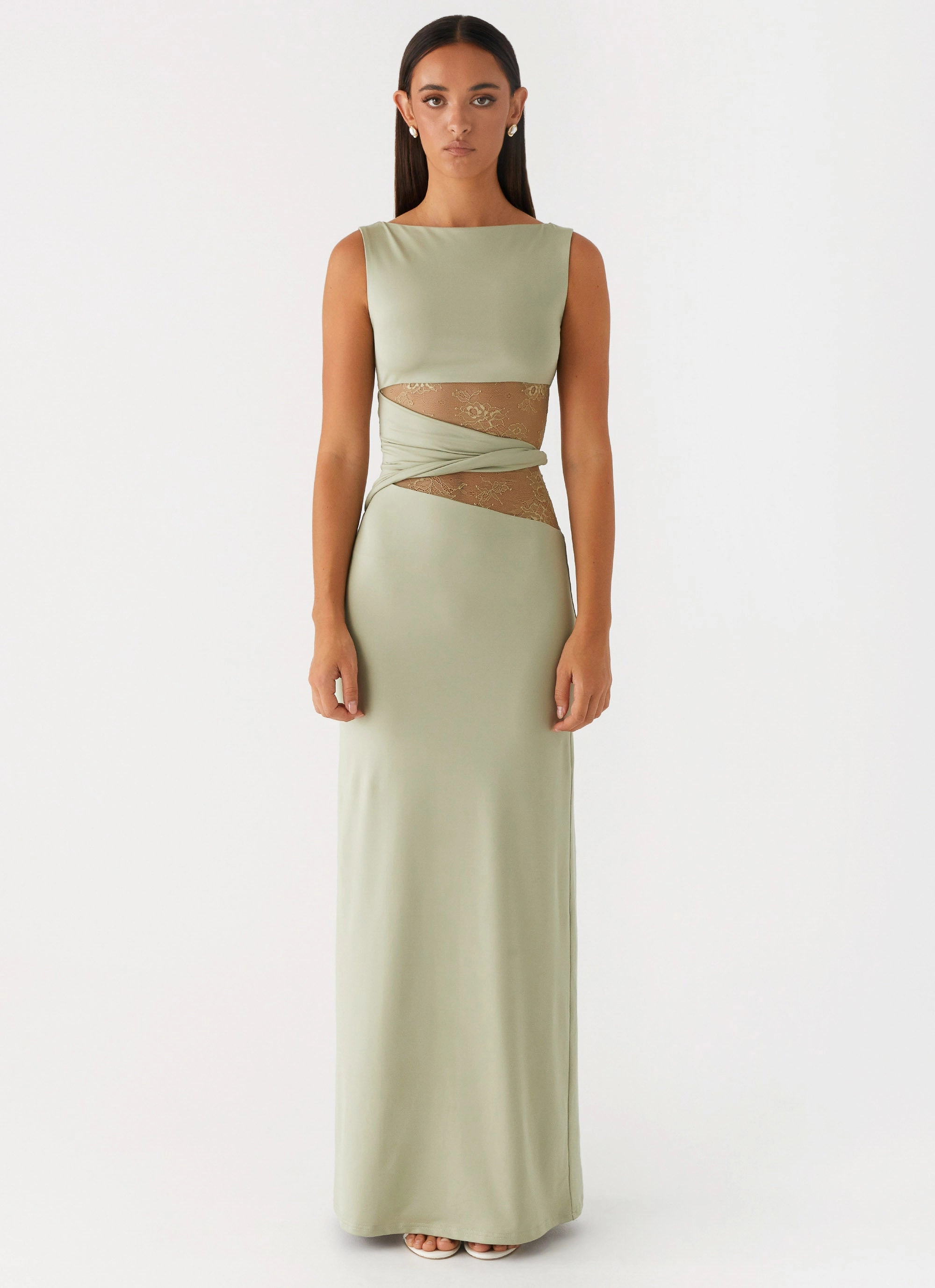 Karma Maxi Dress - Sage Hand-Wash