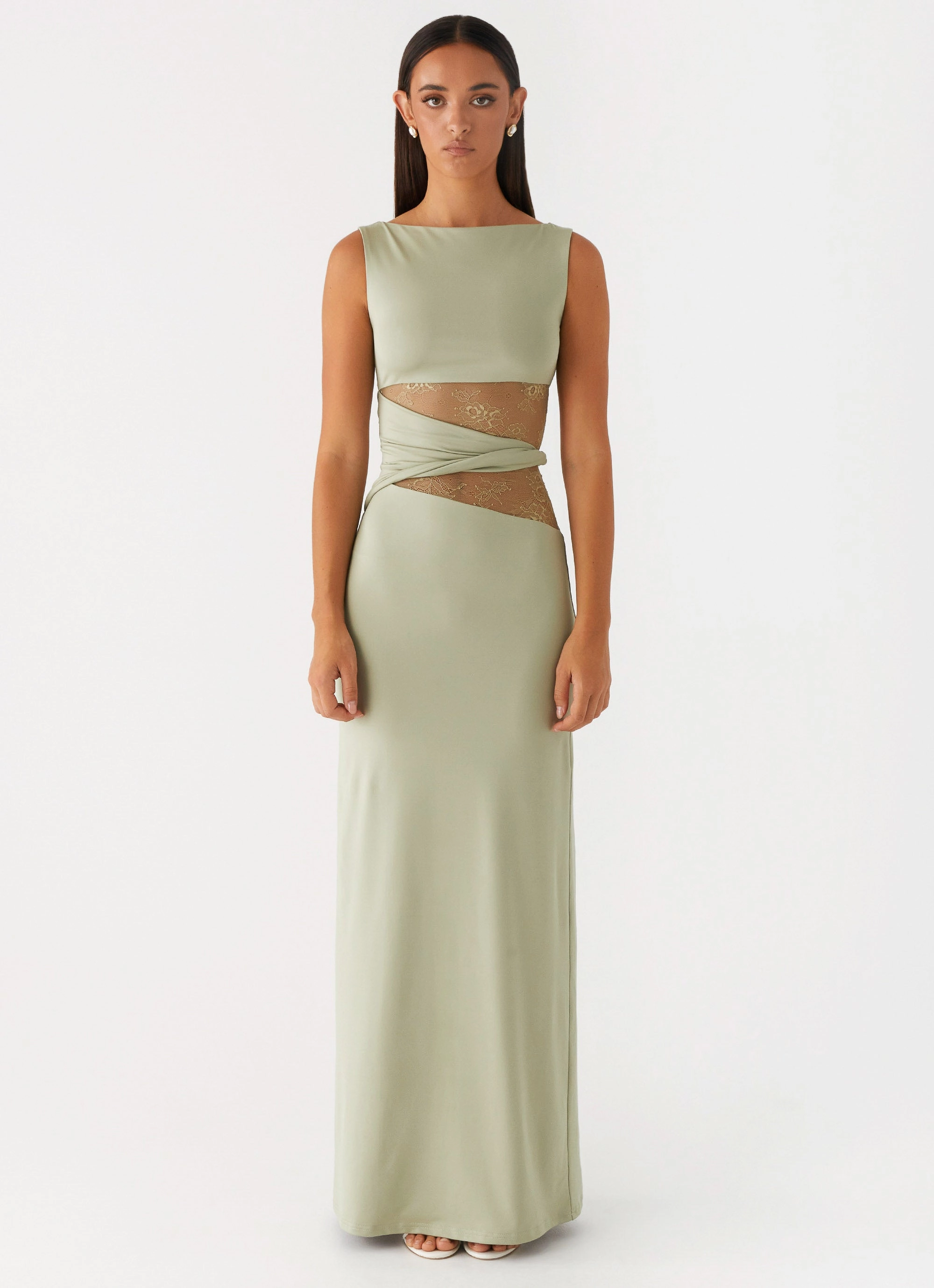 Dance-Party Karma Maxi Dress - Sage