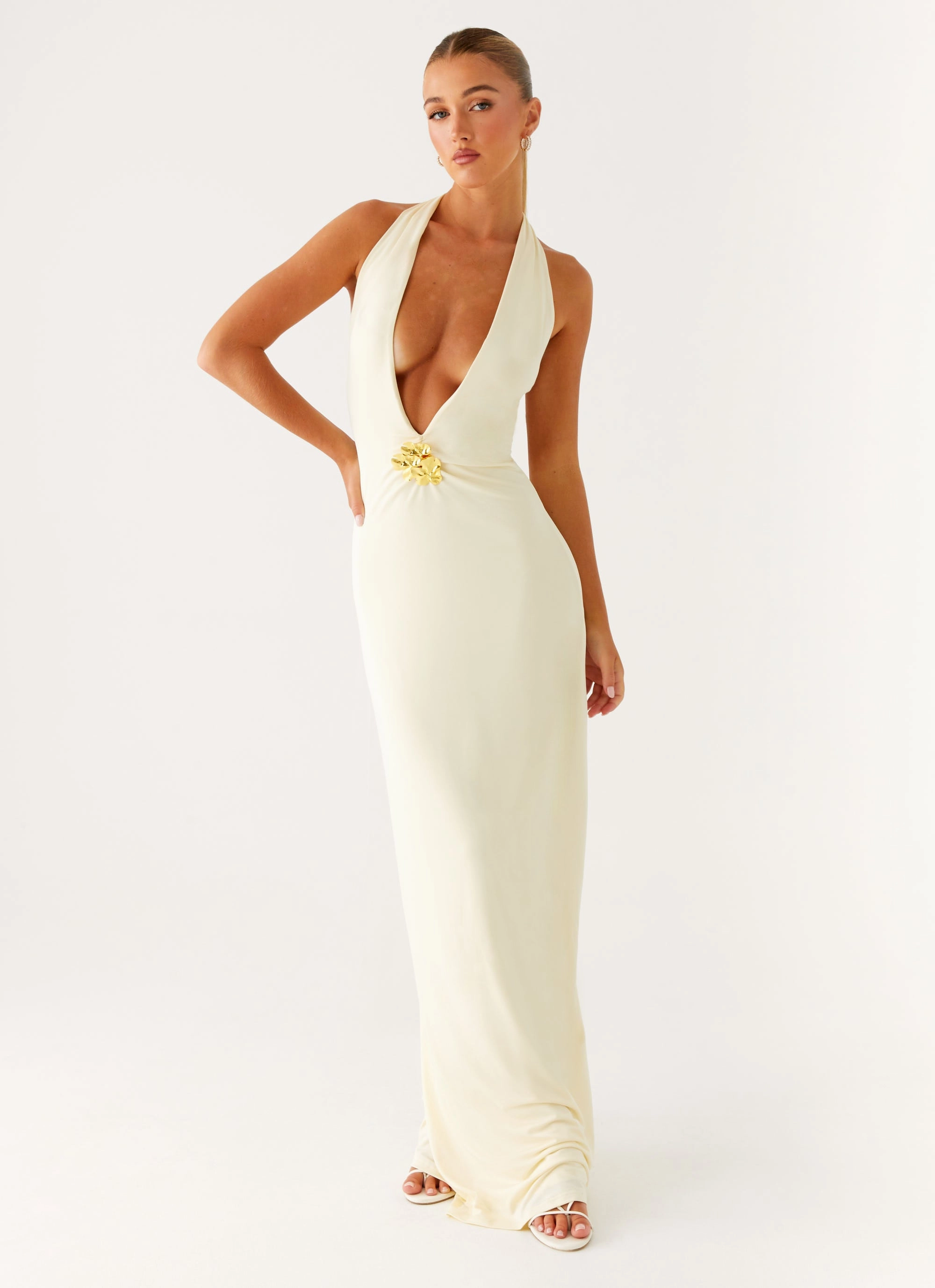Daily Favorite Casual Days Spirit Maxi Dress - Yellow