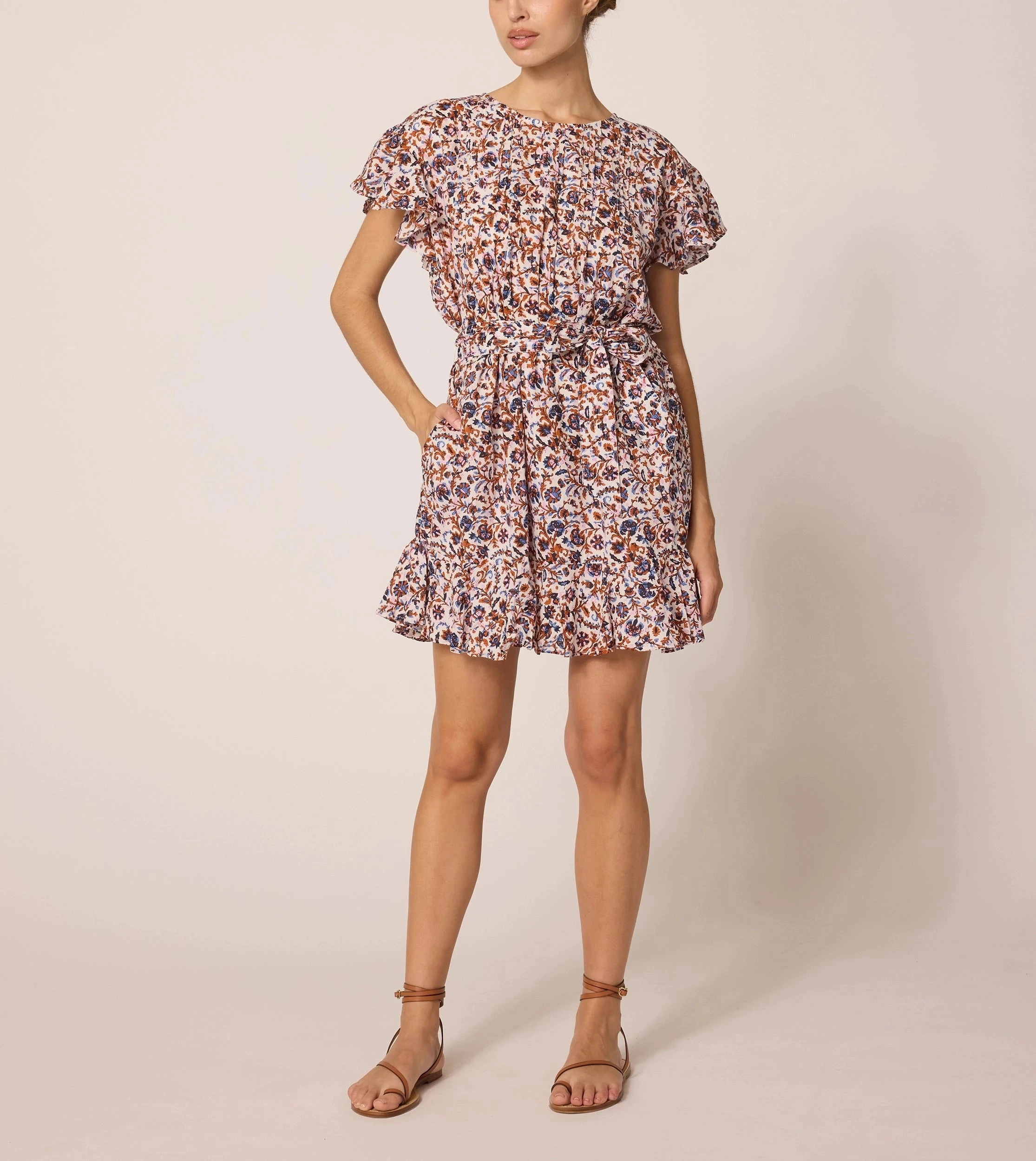 Aurora Mini Dress | Bellucci Cozy Layer Built-In-Slip