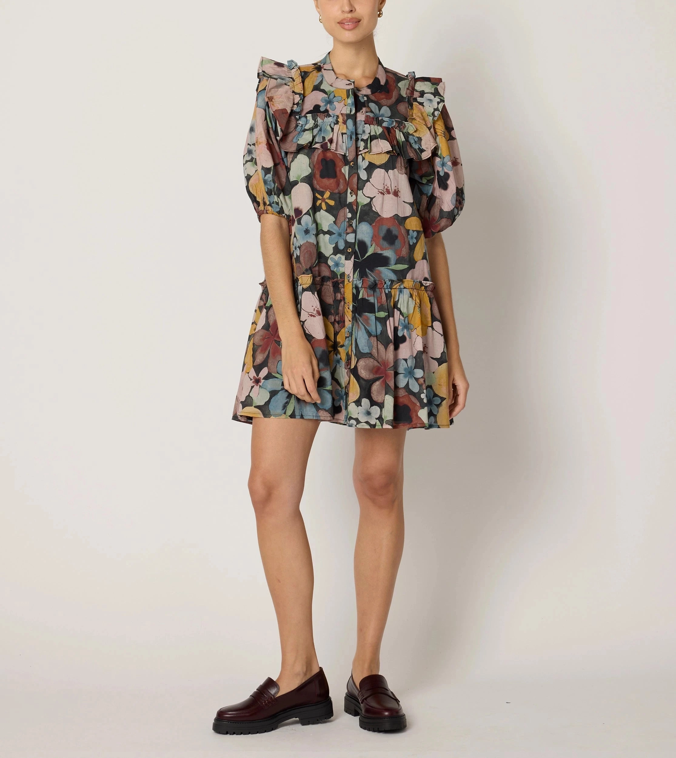 Tatiana Mini Dress | Foraged Violets Event Perfect Influencer-Style