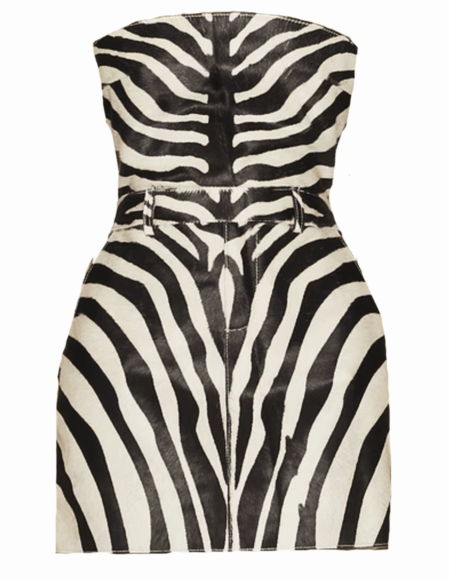 Simple Style Retrof??te Manon Strapless Mini Dress