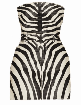 Retrof??te Manon Strapless Mini Dress Cotton comfort