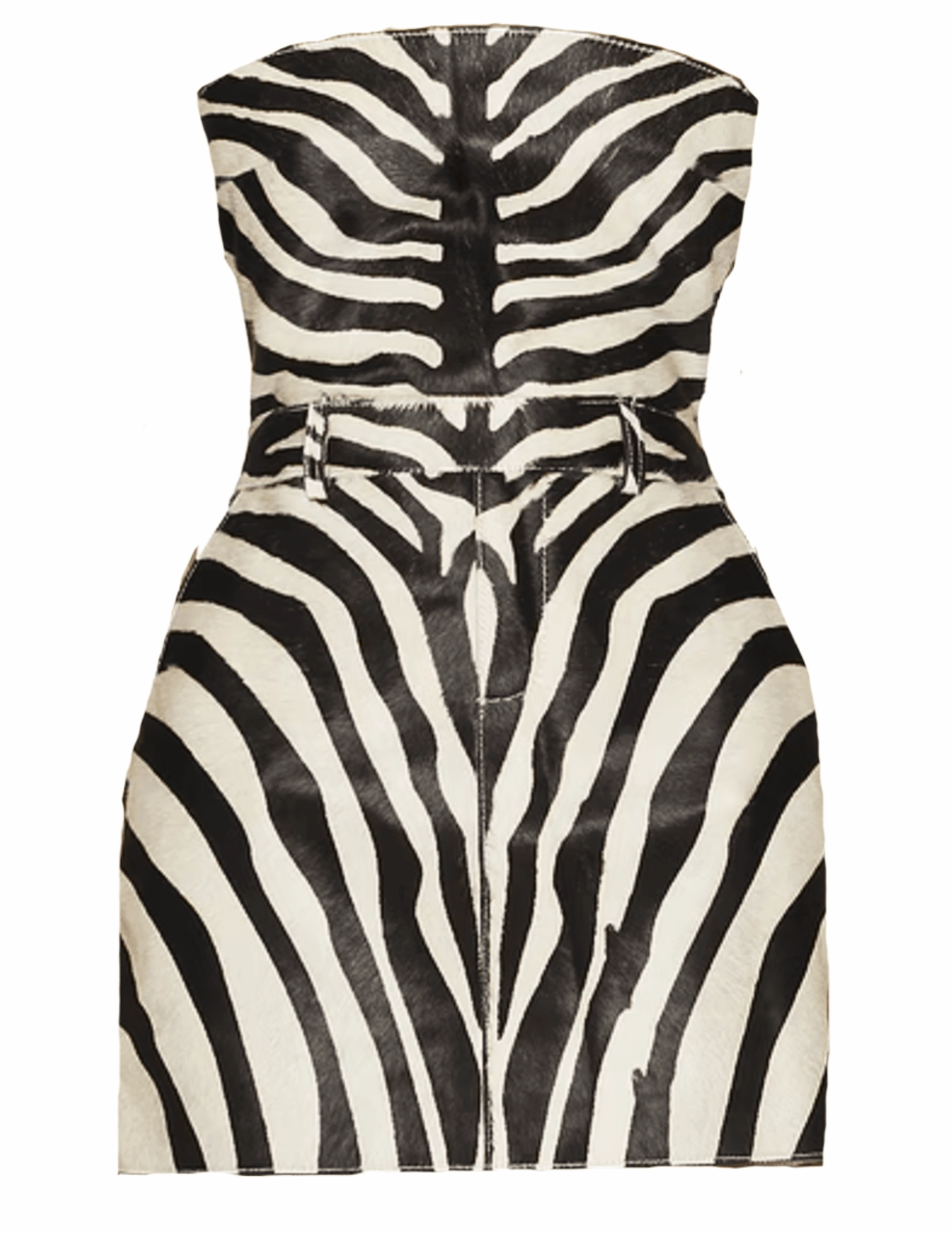 Retrof??te Manon Strapless Mini Dress Cotton comfort