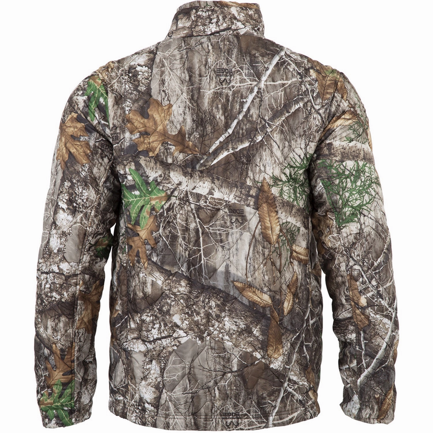Seamless Shoulder Design Bonded Fabric Rocky Mens Packable Realtree Edge Synthetic Softshell Jacket
