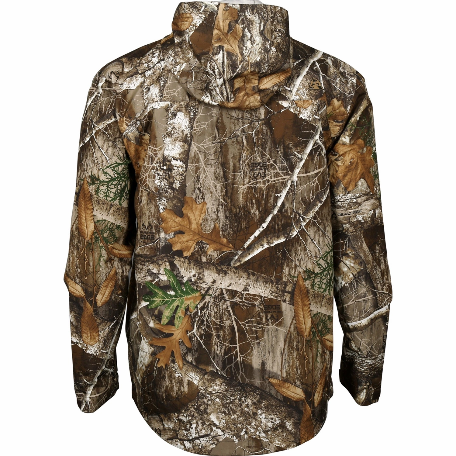 Rocky Mens ProHunter Rain Hood Realtree Edge Nylon Softshell Jacket MeshLinedVents