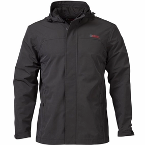 Rocky Mens Worksmart Chore Black 100% Cotton Coat All Day Layering Office Wear