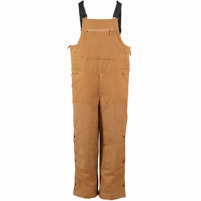 Casual Fit Silhouette Magnetic Closure Options Rocky Mens Worksmart Insulated 90G Tan Cotton Bib Overall