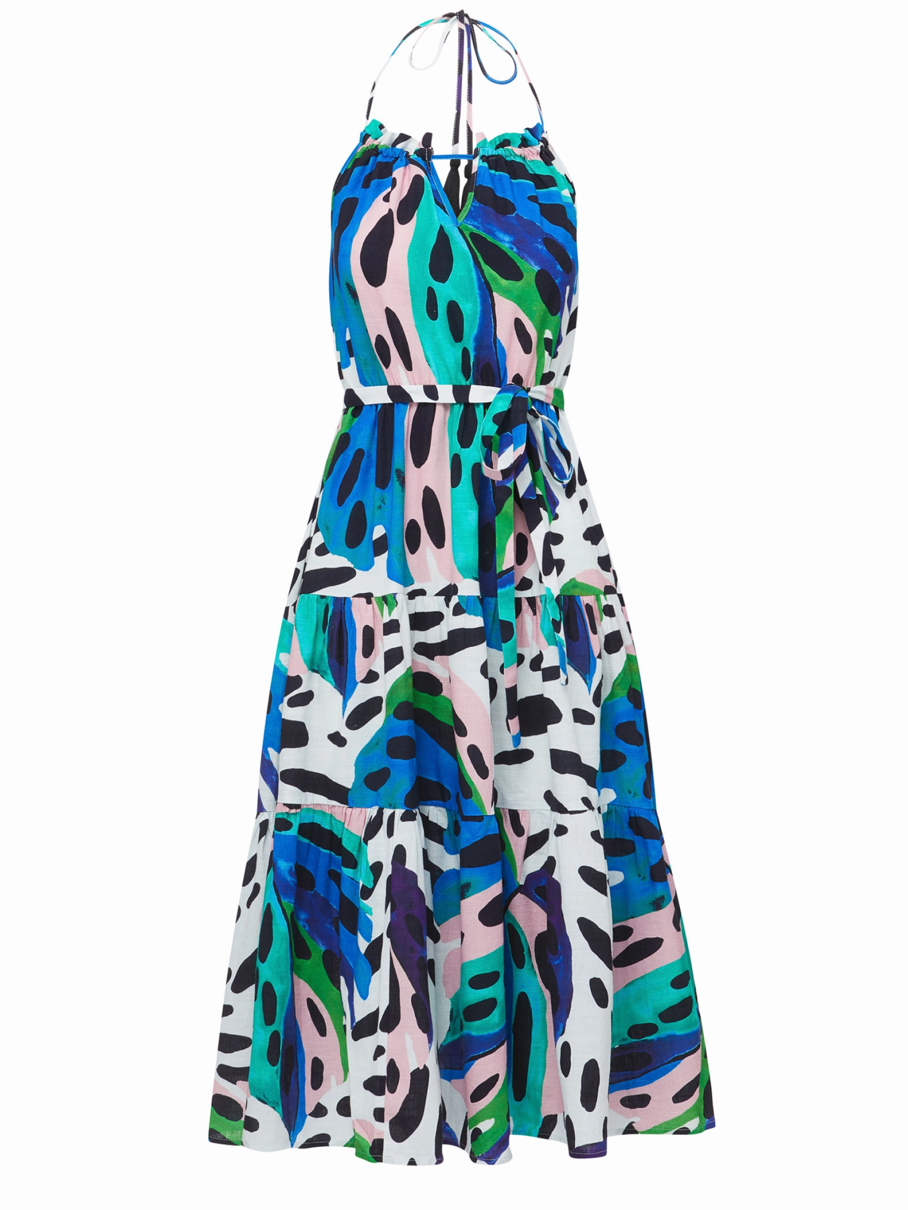 Care-Instructions-Included Casual Elegance Abbie Dress Palm Island