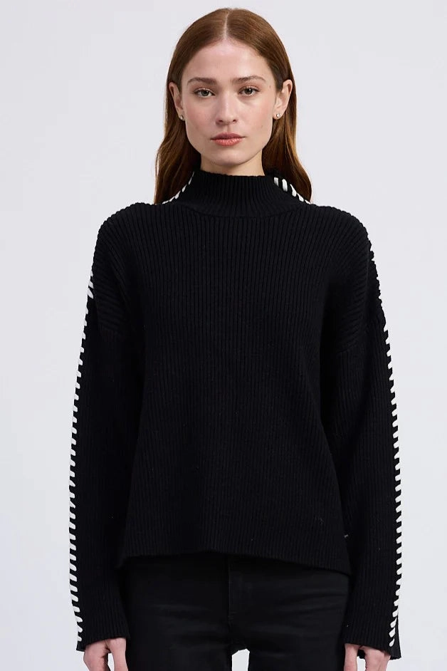 Romilla Sweater Low Profile Waistband Integration Quick Dry Blend