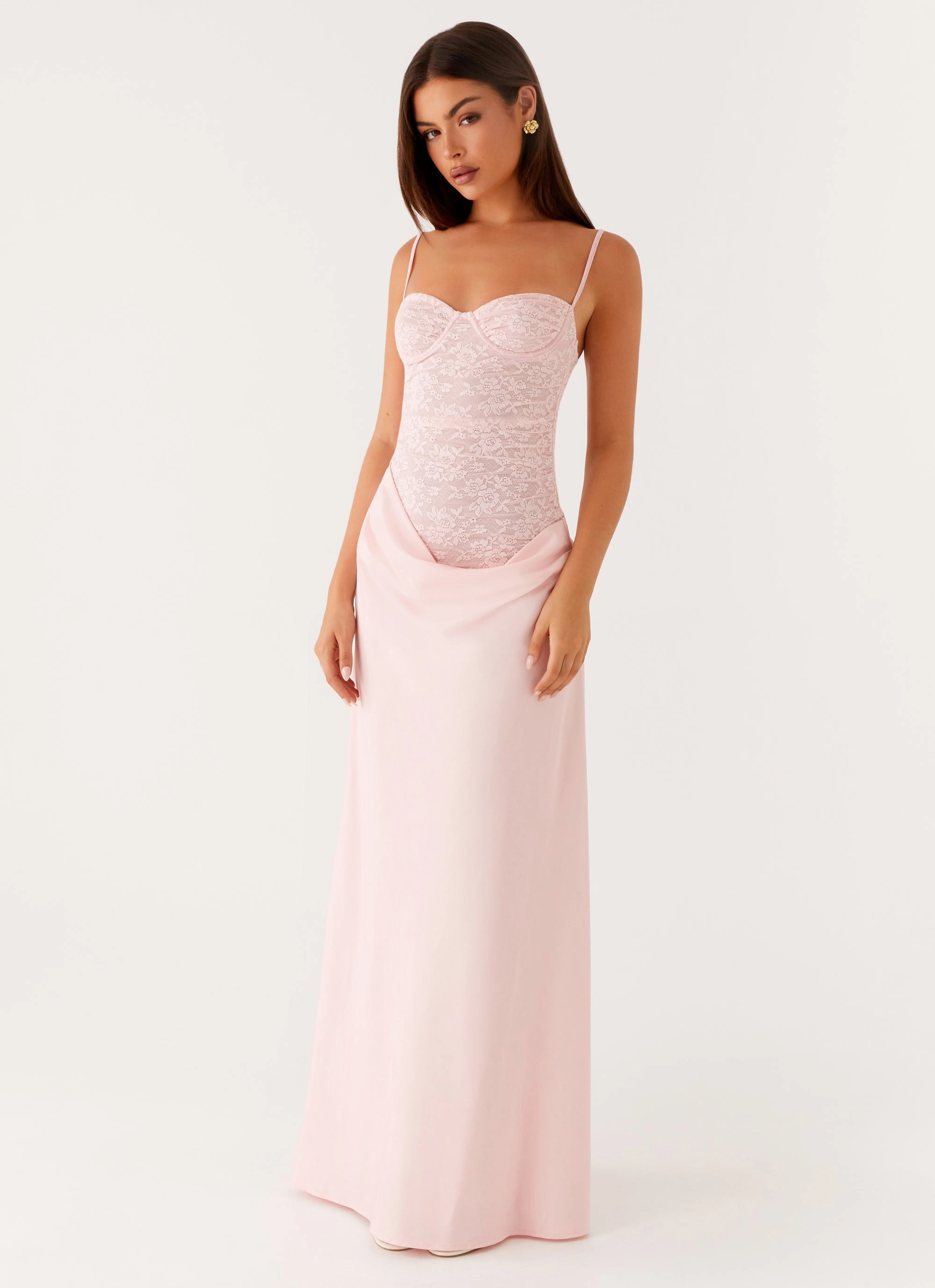 Relax Style Romy Maxi Dress - Pink