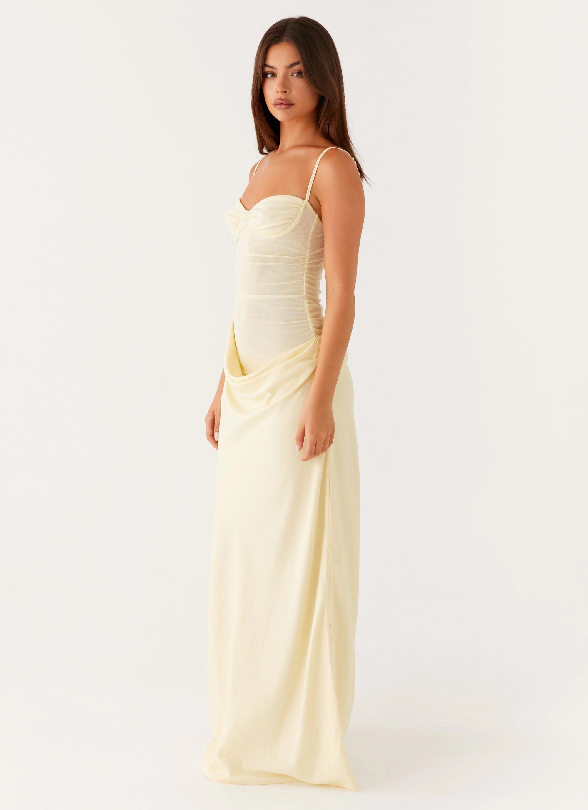 Comfortable Design Everyday Wear Romy Maxi Dress - Yellow