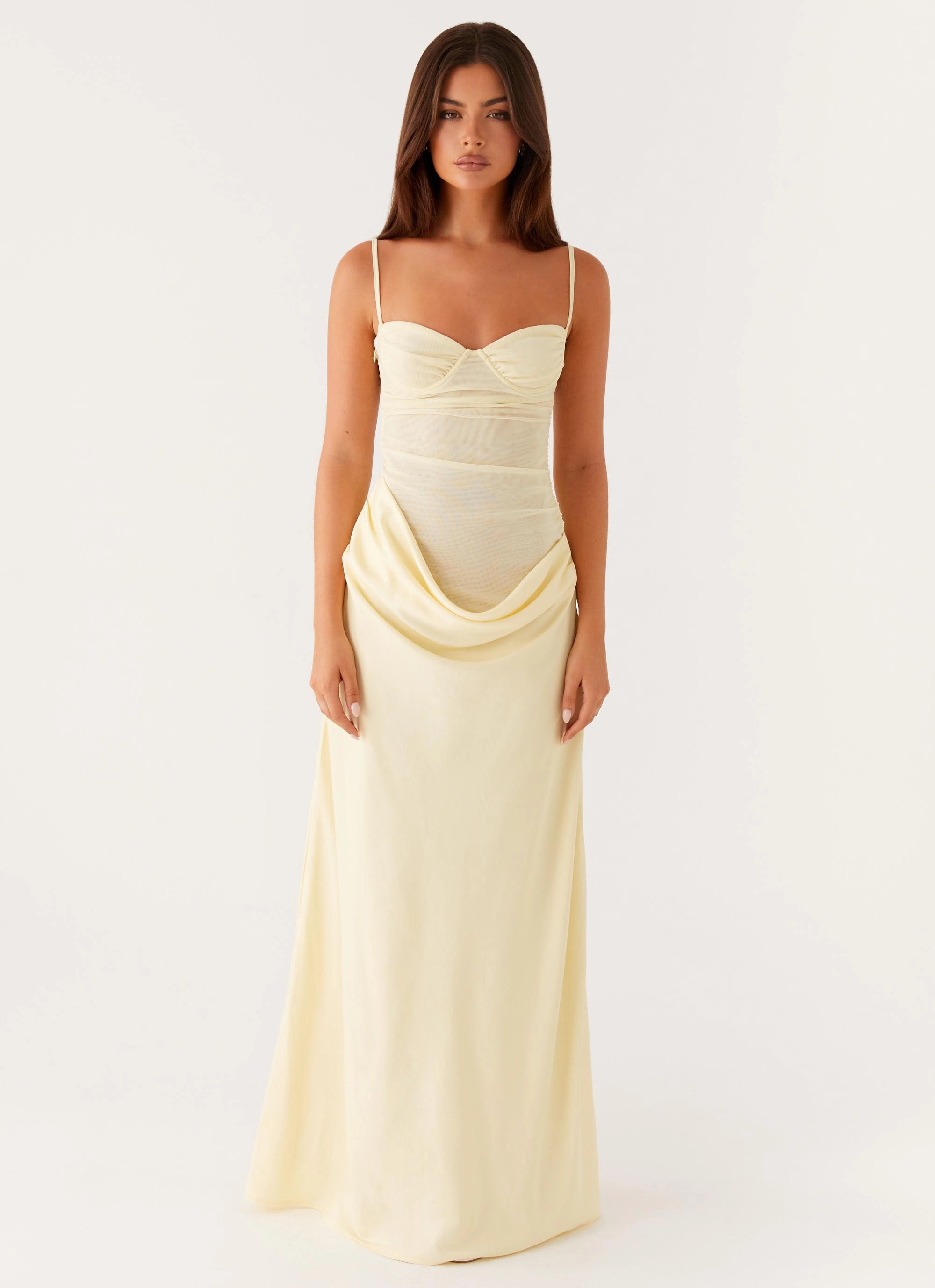 Natural Feel Smart Layering Romy Maxi Dress - Yellow