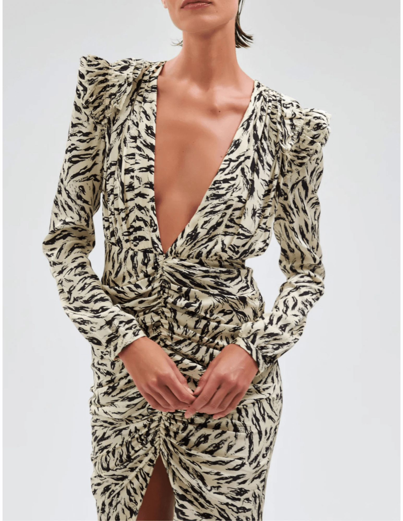 Ronny Kobo Amara Mini Dress Easy Pairing Flattering Shape Wear