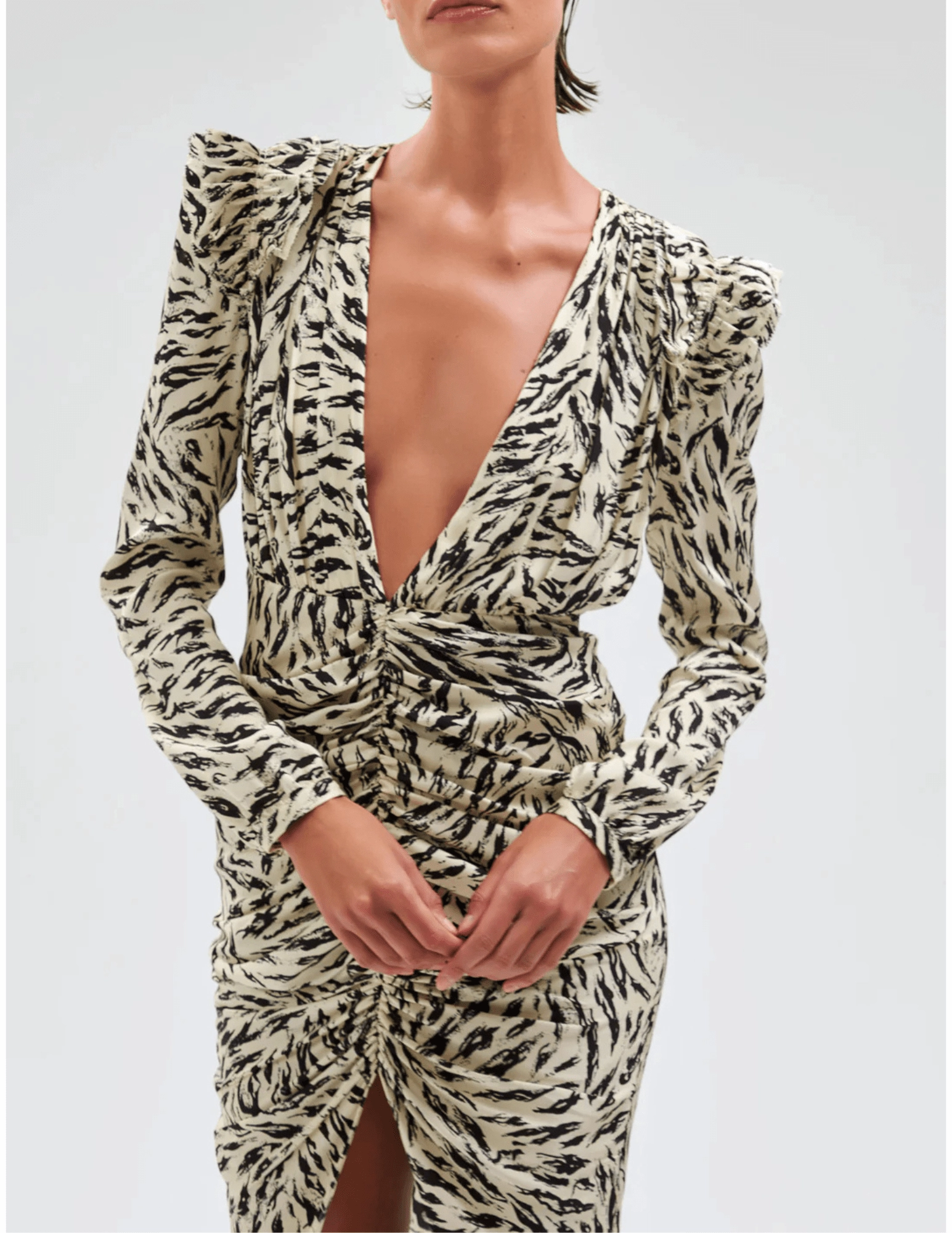 Belt loops Ronny Kobo Amara Mini Dress