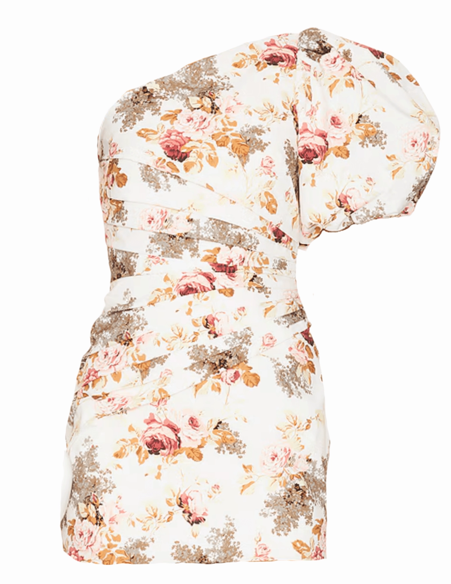 Ronny Kobo Garda One Shoulder Mini Dress Classic Elegance