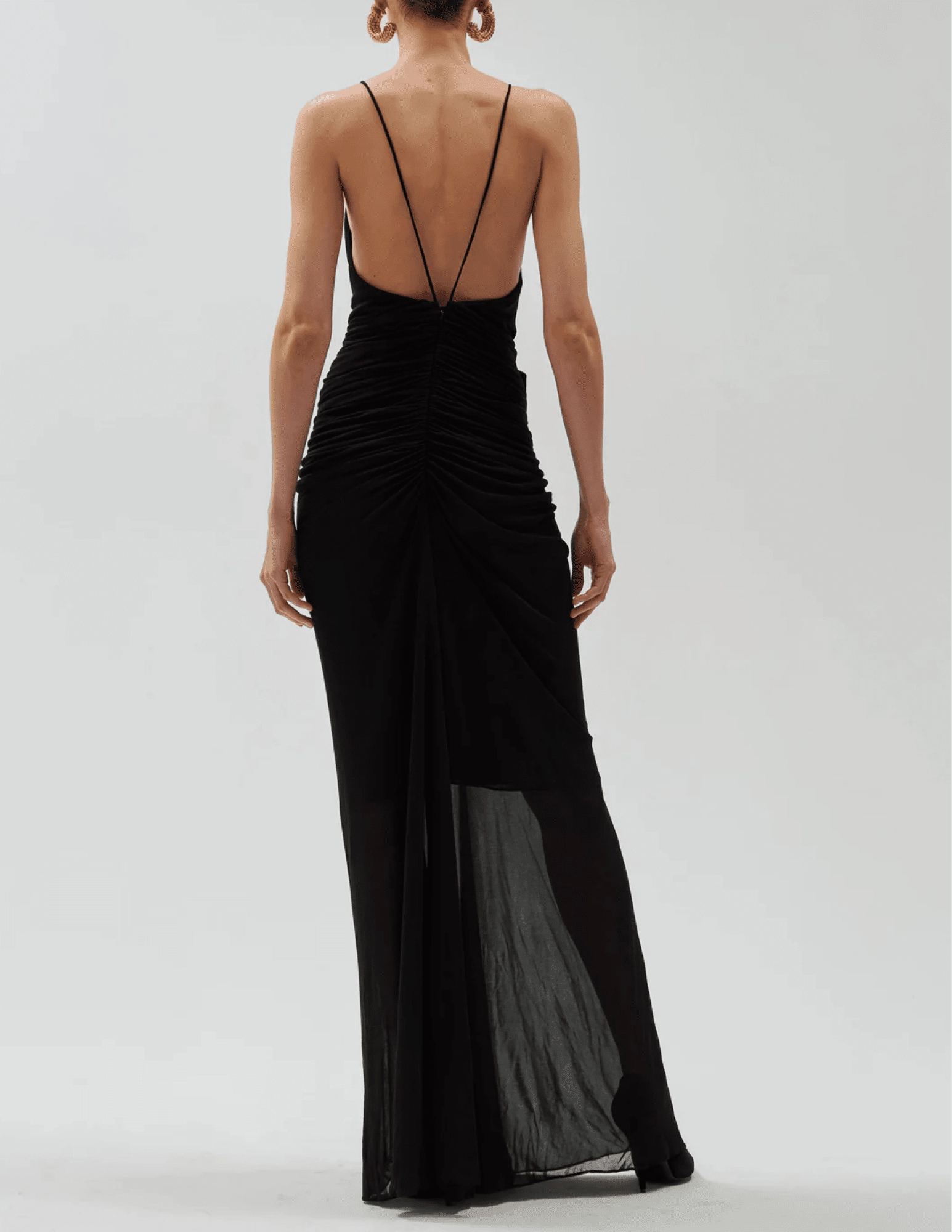 Work Ready Layered Panel Design Ronny Kobo Valeria Maxi Dress