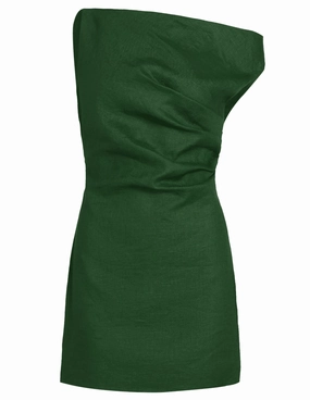 Ronny Kobo Winnie Draped Mini Dress Water-resistant