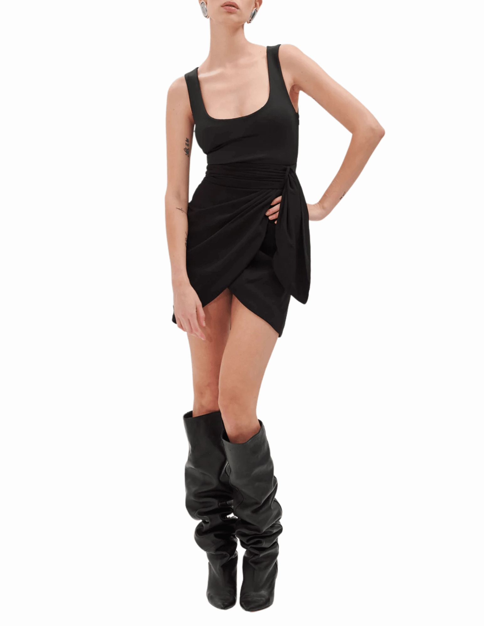 Work Fit Chic Silhouette Ronny Kobo Zaho Mini Dress SALE