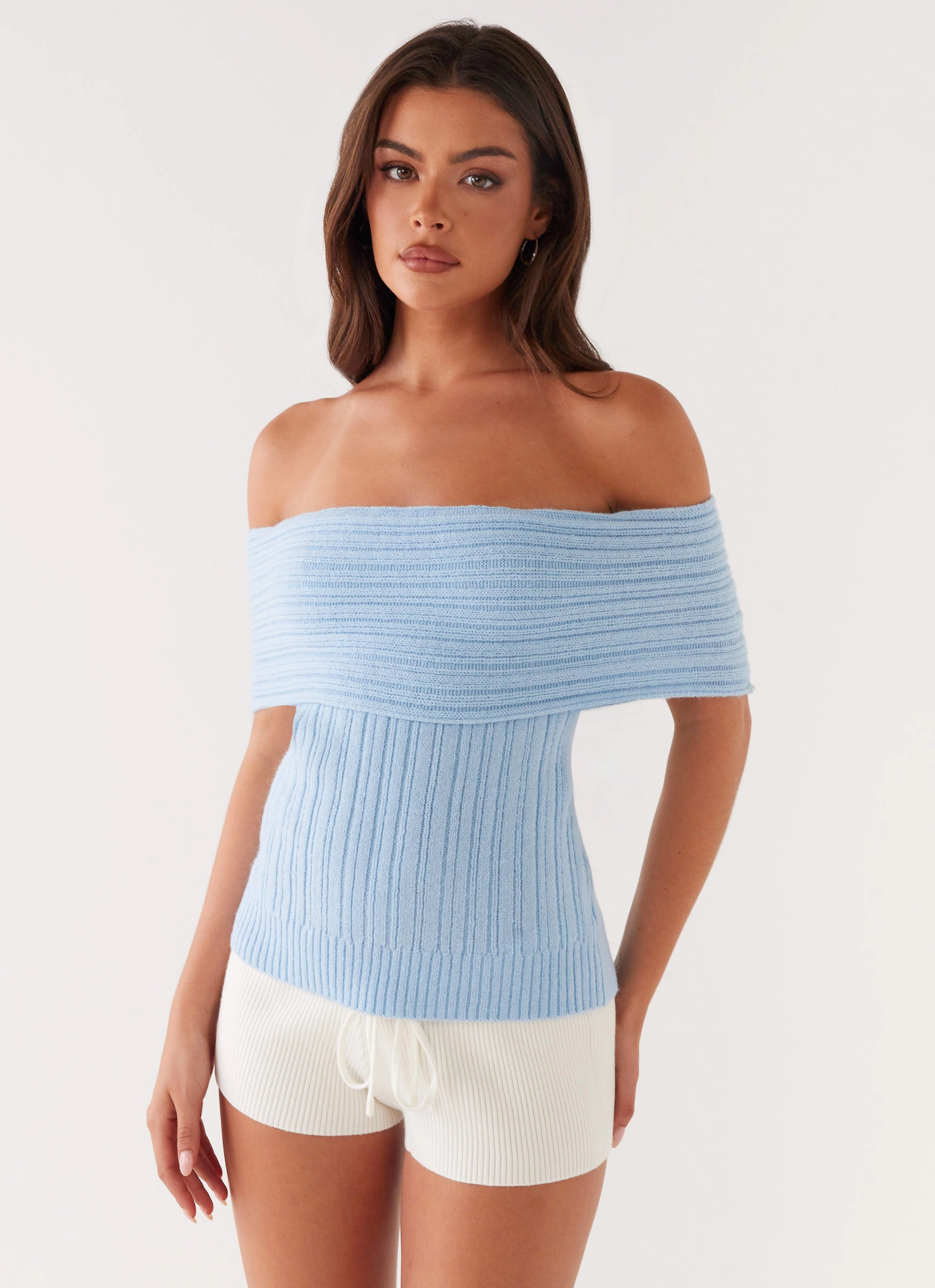 Rosen Knit Top - Blue OdorResistantTechnology Reinforced Hem