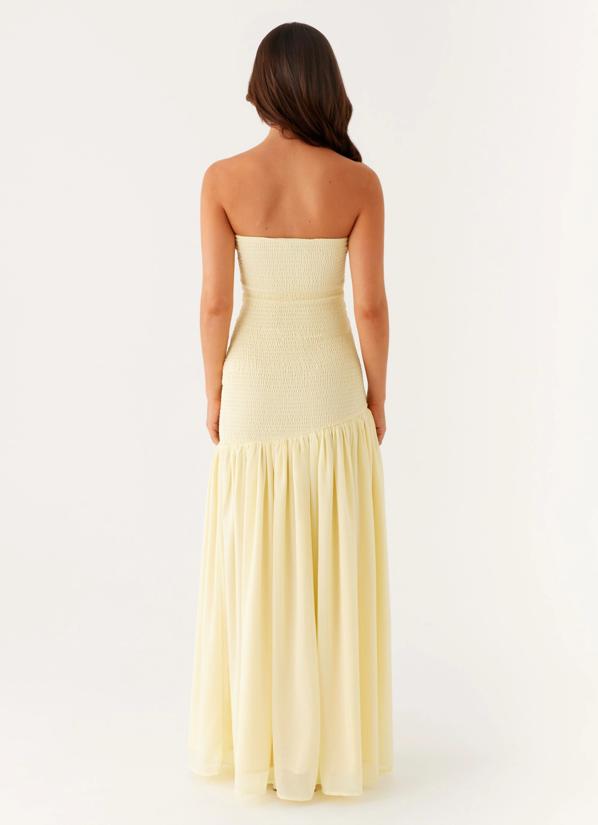 Royce Maxi Dress - Yellow Bold Structure