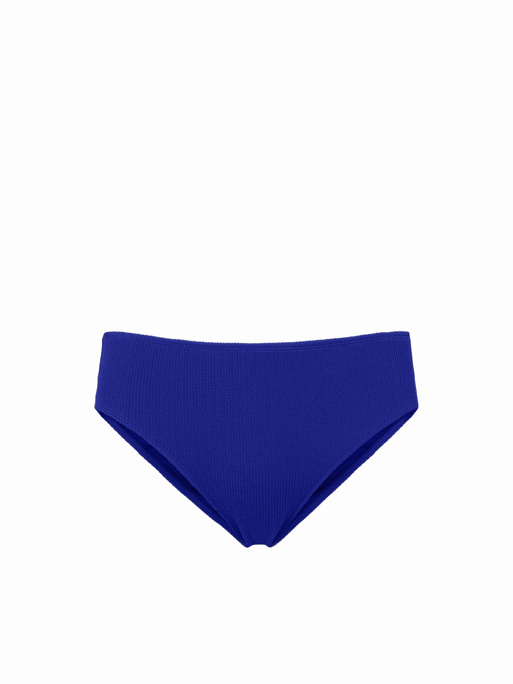 Classic Midrise Bottom Iris Texture Elastic Free Edging