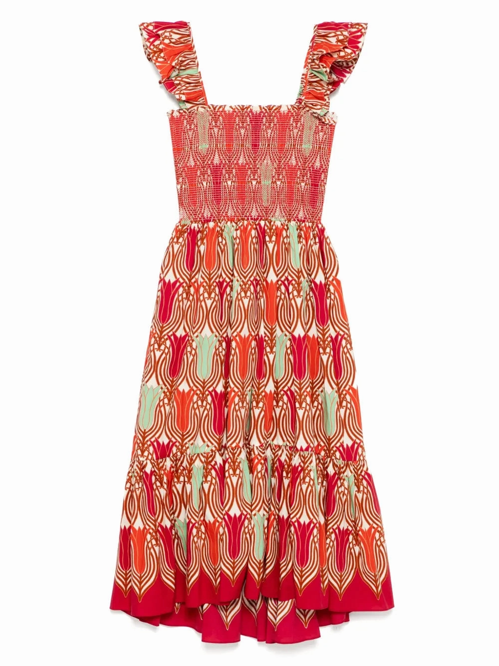 Ruby Dress in Lana Egret LaserCutVents FullCut Shoulder